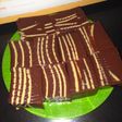 Puding coklat lapis crispy anti gagal
