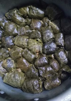 عکسی از دستور دلمه برگ مو خوشمزه ،😁😁😁😁