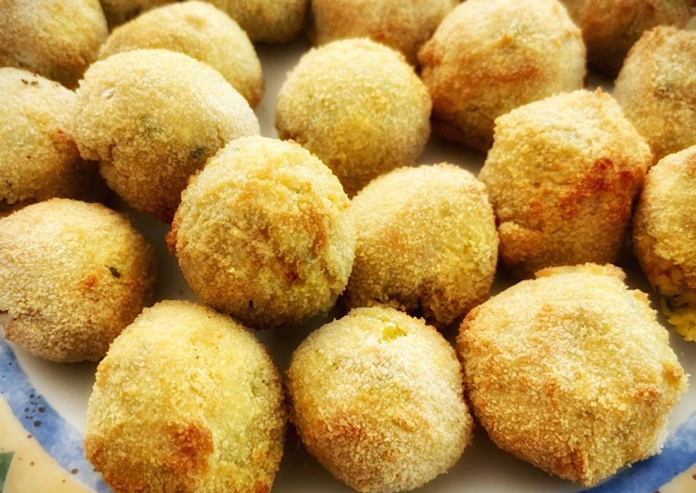 Croquetas de garbanzos (en airfryer)