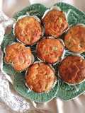 Muffin salati di verdure