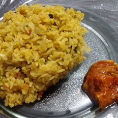 A picture of Red Lentils Khichdi.