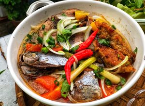 Hình của món Bún Cá Ngừ.