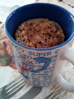 Una foto de Mug cake sin gluten