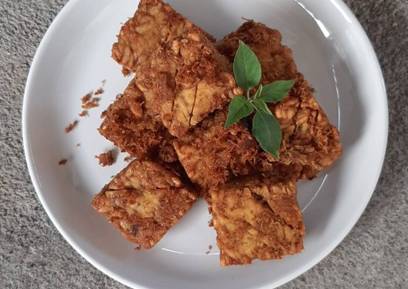 Tempe Goreng Bumbu Ungkep