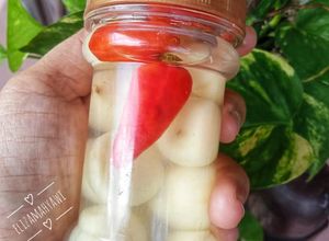 Foto resep Acar bawang putih tunggal vs rawit