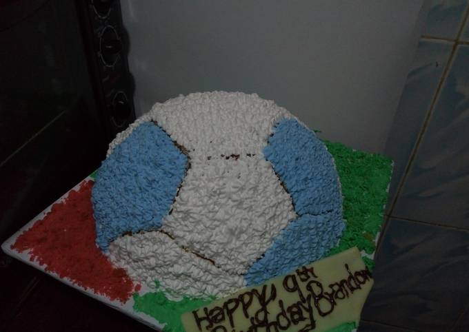 Recipe of Homemade Ball raspberry cake