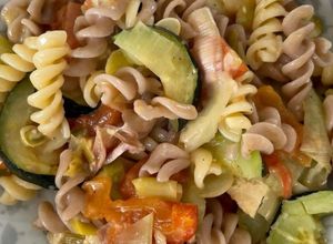 Foto de Fusili com Legumes