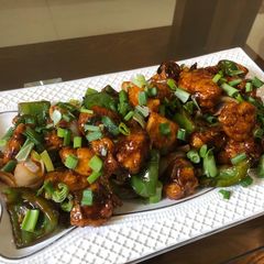 A picture of Paneer chilli.