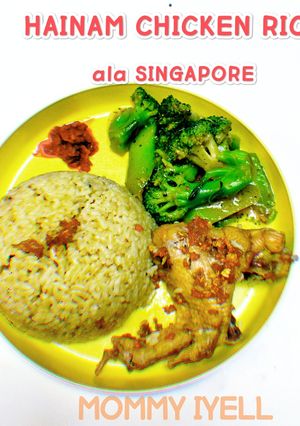 Foto resep Hainam CHICKEN RICE ala Singapore