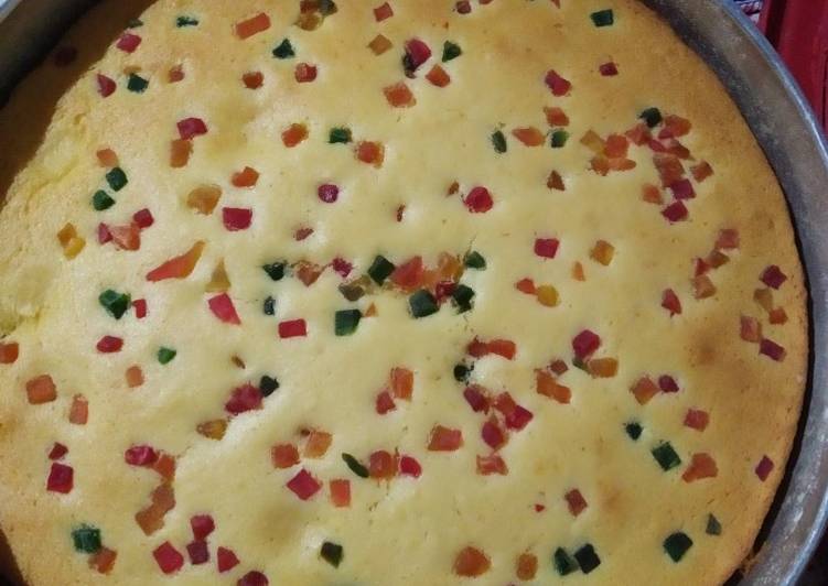 Cake tapai 5 biji telur