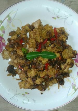 Foto resep Tumis kerang tahu pedas