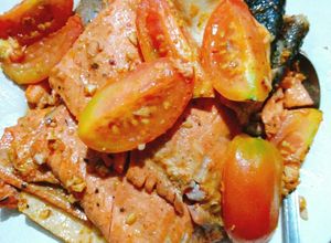 Foto resep Salmon grill garlic
