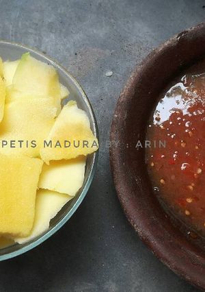 Foto resep Rujak mangga petis madura