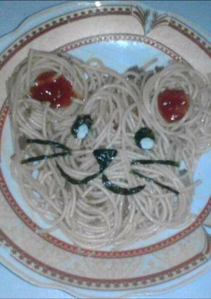 Foto resep Spaghetti Kyaraben