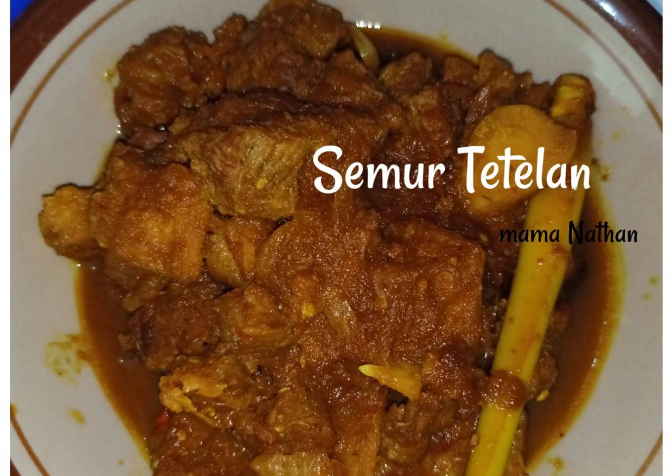 Semur Tetelan Bombai