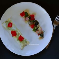 A picture of White Egg Omelette.