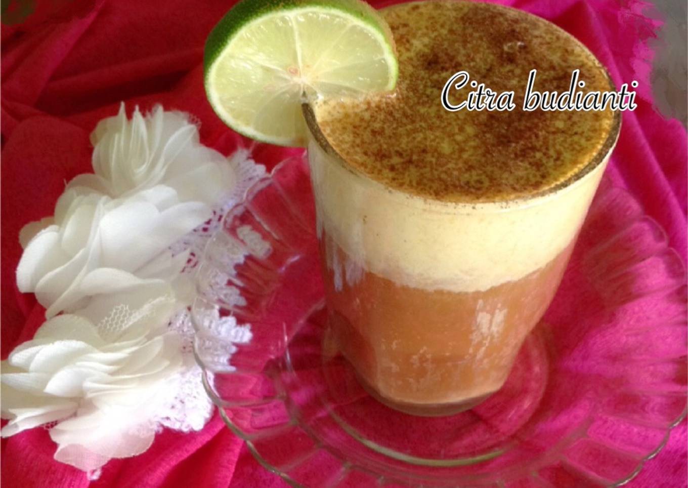 Teh Talua (teh telur) khas Sumatera Barat