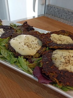 Una foto de Mini tortillas de verduras 🥦 con mozzarella🍴