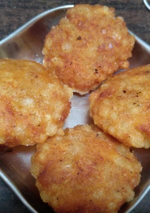 A picture of Sabudana tikki.