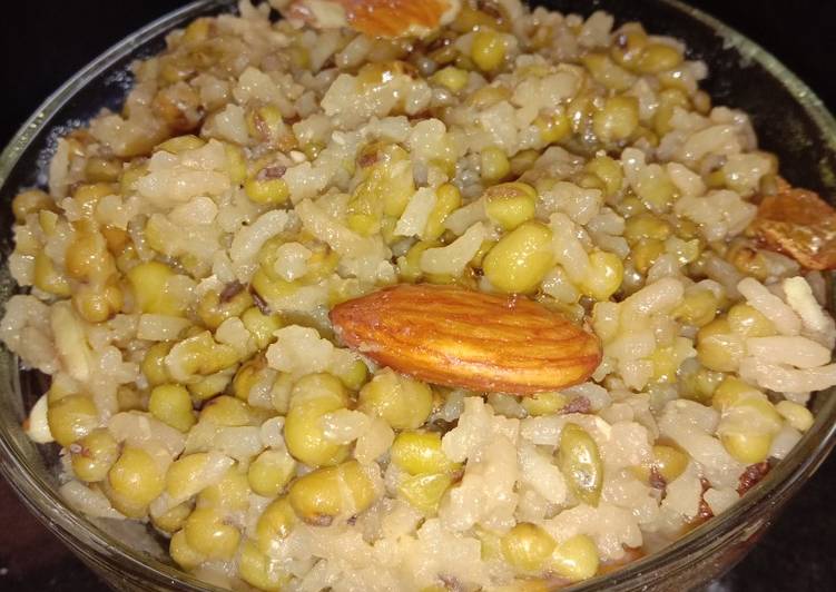 Easiest Way to Make Homemade Traditional sweet khichdi