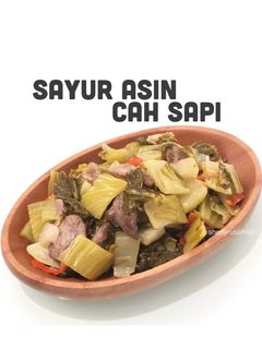 Foto resep Sayur Asin Cah Sapi
