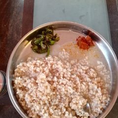 A picture of Sabudana khichdi.