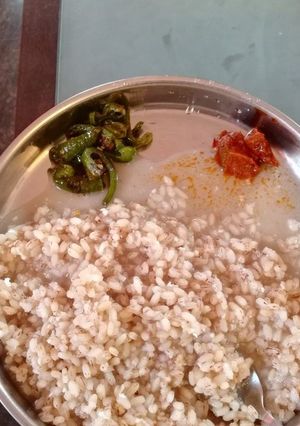 A picture of Sabudana khichdi.