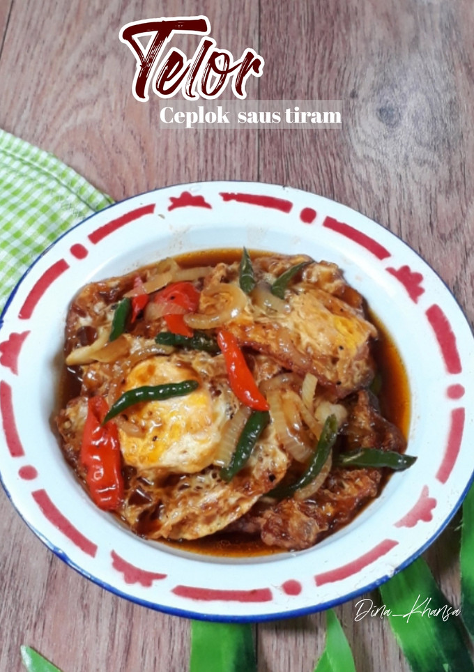 Foto resep Telur Ceplok Saus Tiram