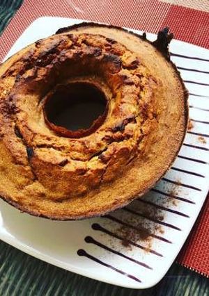 Una foto de Budín de banana y avena