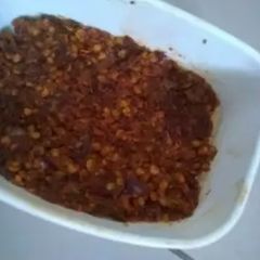 Red chutney A picture of Red chutney.