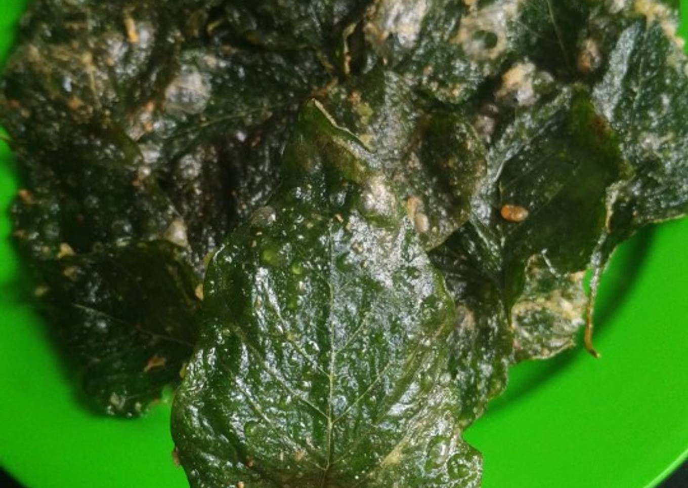 Resep Kripik Bayam, Lezat