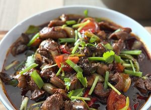 Gambar Hati & Pedal Ayam Masak Kicap