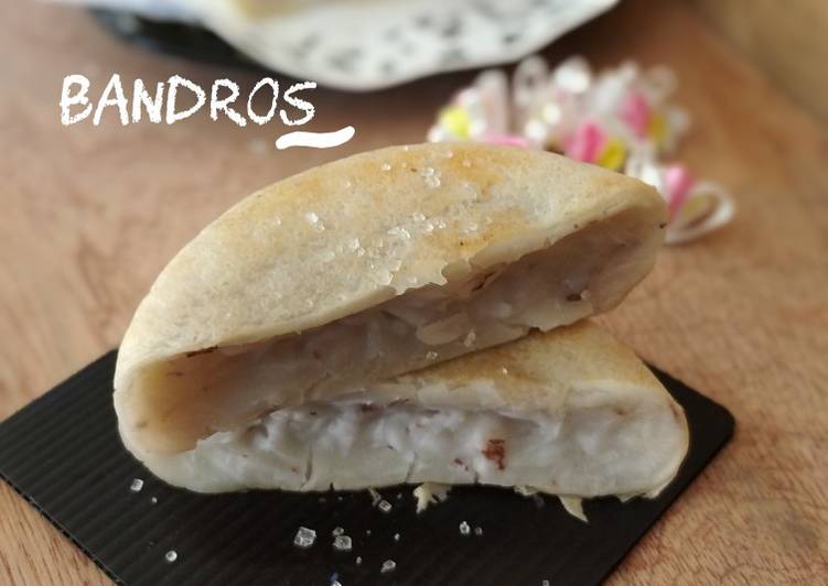 Bagaimana buat Bandros/Pancong resep kue rumahan yummy app