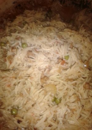 عکسی از دستور دمپخت سویا نخود فرنگی