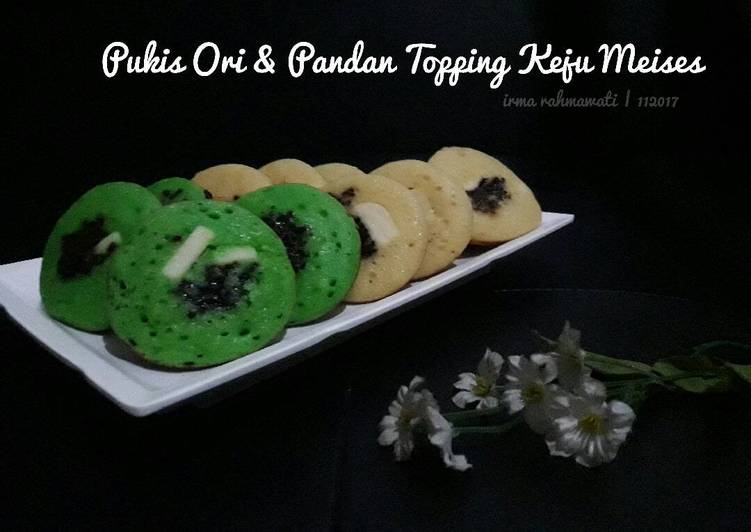 Resep Pukis Bulat Ori &amp; Pandan (#pr_pukis) Anti Gagal