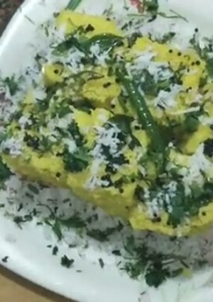 A picture of Dhokla.