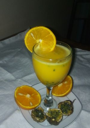 A picture of Orange passion spritzer.