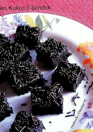 Foto resep Brownies Kukus 3 Sendok