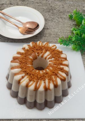 Foto resep Choco lotus biscoff pudding