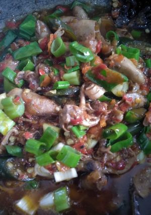 Foto resep Tumis cumi asin