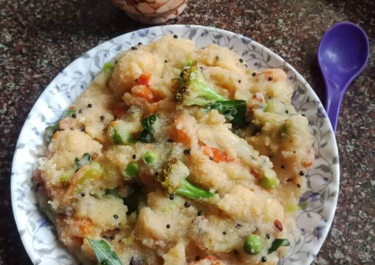 How to Prepare Favorite Vegetable Upma