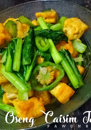 Foto resep Oseng Caisim Tahu