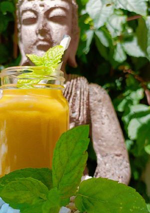 Une photo de 🌱Gaspacho de melon