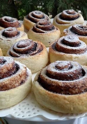 Gyors kakaós csiga recept fotója