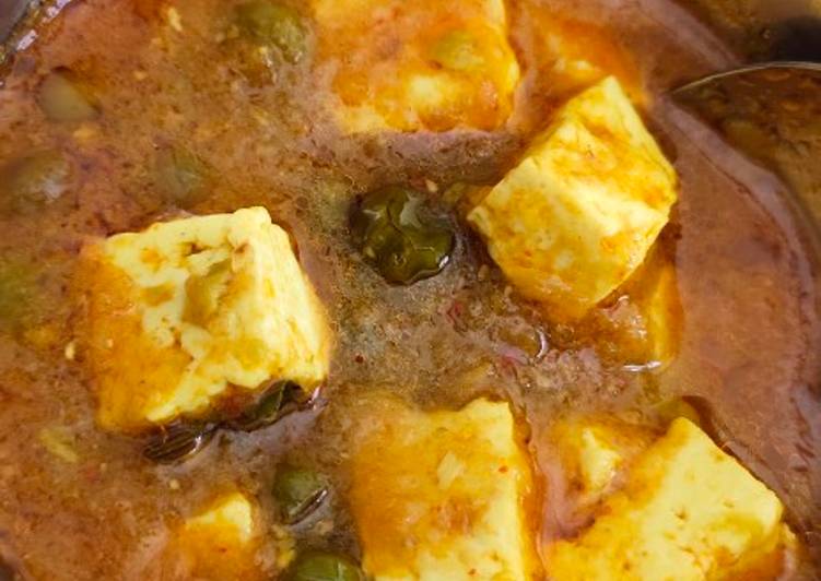 Matar paneer veg