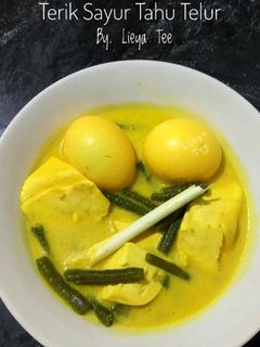 Foto resep Terik Sayur Tahu Telur