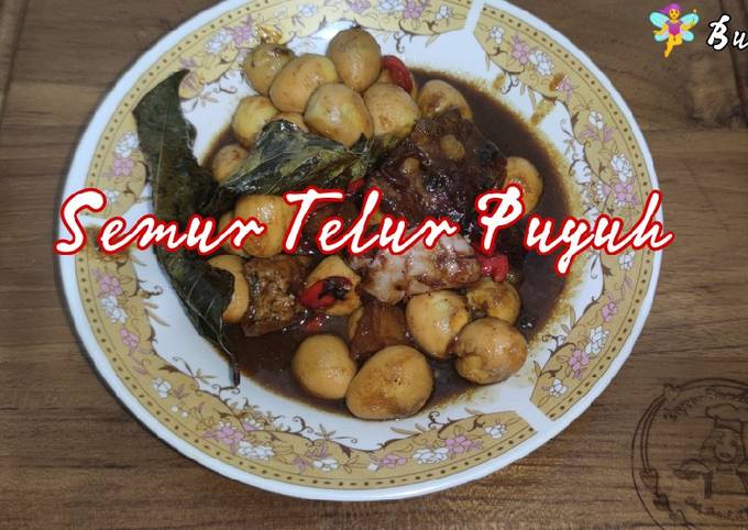 Resep Semur Telur Puyuh Simple Oleh Bundadari Cookpad