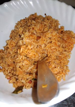 A picture of Tomato Rice.
