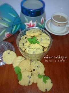 Foto resep Chocochips biscuit 3 bahan
