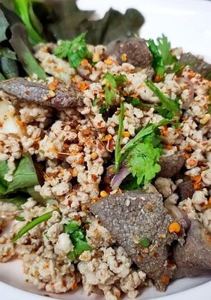 รูปของ ลาบหมูแซ่บ คีโต